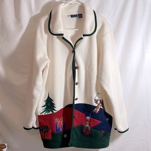Renee sport Christmas fleece woman’s jacket.